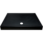 Поддон GIGANT PRO 120x80 ЧЕРНЫЙ матовый 250_100_2420438