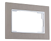 Рамка для двойной розетки Arte Milano am-503.12 503.12-double.grey 100_100_2303368