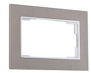 Рамка для двойной розетки Arte Milano am-503.12 503.12-double.grey 250_100_Array