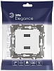 Розетка 2хUSB type A без рамки Эра Эра Elegance 14-4110-01 100_100_2400874
