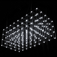 Подвесная люстра O-LUCE Cosmic ячейка 15 х 15 см 1094511-3 500_191_2429702