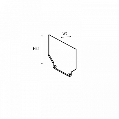 Заглушка для трека Favourite Logica 1014-ZP-001 400_400_1410849