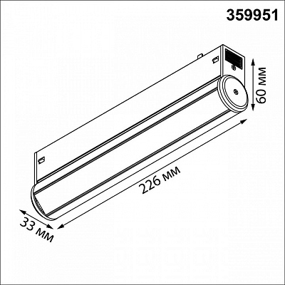 Накладной светильник Novotech VECTOR 359951 400_400_2730617