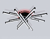 Люстра на штанге Ambrella Light COMFORT FL6276 100_100_2840506
