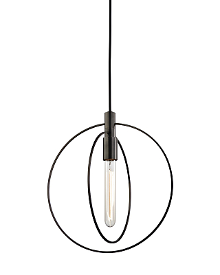 Чёрный подвесной светильник Бекки 400_400_2848106