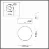 Основание Odeon Light Version 5071/3R 100_100_2686251