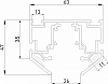 Трек встраиваемый Elektrostandard Slim Magnetic a067412 100_100_2124337