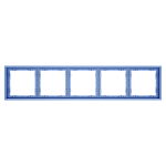 Рамка пластиковая VOLTUM S70 на 5 постов, (деним) 250_100_Array