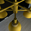 Люстра на штанге Imperiumloft Fanta A Lights Yellow FANTA_A01 100_100_1973792