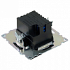 Розетка 2хUSB type A и C без рамки Stekker Катрин 50055 100_100_2160601