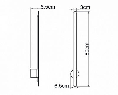 Бра Italline IT08-80 IT08-8020 black 400_400_1973095