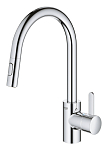 31481001 Eurosmart Cosmopolitan Смеситель Смесители для кухни, высокий излив, хром 250_100_1439696