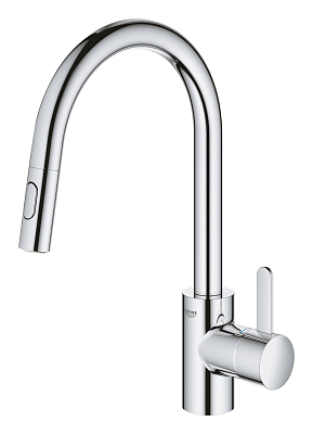 31481001 Eurosmart Cosmopolitan Смеситель Смесители для кухни, высокий излив, хром 400_400_1439696