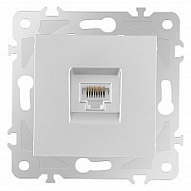 Розетка Ethernet RJ-45 без рамки Arte Milano am-203 203.45-1.silver 500_191_2302550