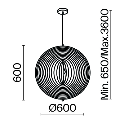 Подвесной светильник Maytoni MOD197PL-01W2 400_400_841706