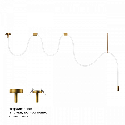 Подвесной светильник Loft it Thread 10388B Brass 400_400_2171330