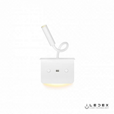 Бра с полкой iLedex Support 7031C WH 400_400_1990944