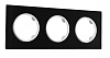 Рамка на 3 поста Arte Milano am-502.01 502.01-3.black 100_100_2302824