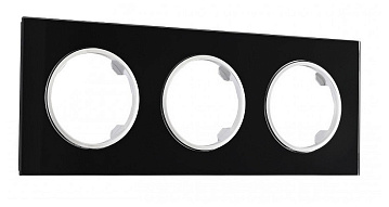 Рамка на 3 поста Arte Milano am-502.01 502.01-3.black 500_191_2302824