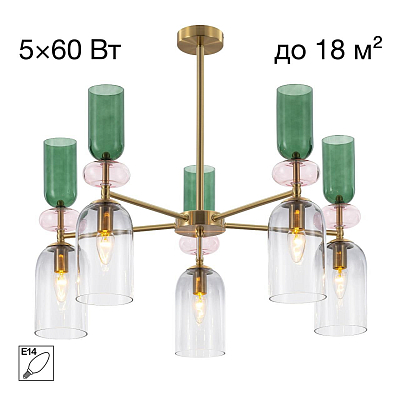 Люстра на штанге Citilux TENDY CL244151 400_400_3089449