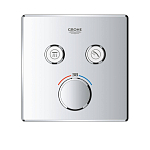 29124000 Grohtherm SmartControl Внешняя часть термостатического смесителя на 2 выхода, хром 250_100_1439460
