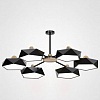 Люстра на штанге Imperiumloft Geometric Черная GEOMETRIC-CH01 100_100_2423195
