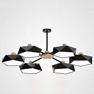 Люстра на штанге Imperiumloft Geometric Черная GEOMETRIC-CH01 IMPR_140731-26 500_191_2423195