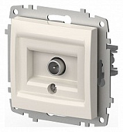 ТВ-розетка оконечная без рамки Elbi Eleсtriс Zena Vega 609-010200-273 500_191_2308601