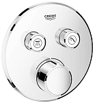 29145000 Grohtherm SmartControl Внешняя часть смесителя на 2 выхода, хром 250_100_1439469