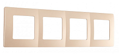 Рамка на 4 поста Arte Milano am-517.17 517.17-4.shampan 250_100_Array