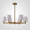 Люстра на штанге Imperiumloft Jorgenson White/Light wood STAVRA01 100_100_2423213