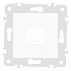 Розетка для вывод кабеля без рамки Arte Milano am-203 203.49-1.white 100_100_2302567