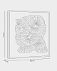 Интерьерная картина Ruffled 100_100_2847169