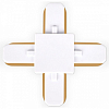 Соединитель X-образный для треков Ambrella Light GL GL7082 100_100_2163535