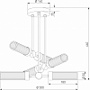 Люстра на штанге Eurosvet Oriens 60166/6 латунь 100_100_1813843
