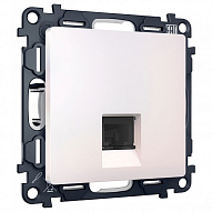 Розетка Ethernet RJ-45 и со шторками, без рамки Ambrella Volt ALFA MA212005 500_191_3230993