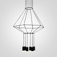 Подвесная люстра Imperiumloft Vibia Wireflow 40,1641 500_191_2428255