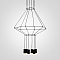 Подвесная люстра Imperiumloft Vibia Wireflow 40,1641