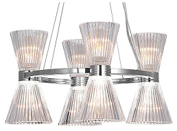 Подвесная люстра Newport 3610 3614/S nickel 500_191_3235363