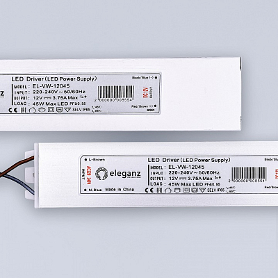 Блок питания с проводом Eleganz  EL-VW-12045 400_400_2047498