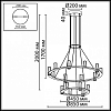 Подвесная люстра Odeon Light HIGHTECH 7143/110L 100_100_2478968