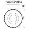 Потолочный светильник MANTRA COIN 7565 100_100_3193767