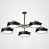 Люстра на штанге Imperiumloft Geometric Черная GEOMETRIC-CH01 IMPR_186749-26 500_191_2423196