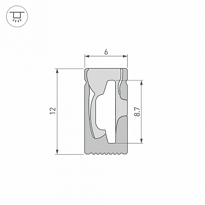 Профиль для плинтусов гибкий Arlight WPH-FLEX 045785 400_400_1906161