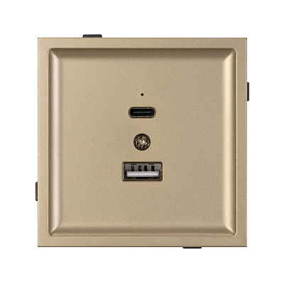 Розетка 2хUSB type A и C без рамки Arlight SCT-TENDO 054537 400_400_3100517