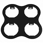 Рамка на 4 светильника Lightstar Domino 214647 250_100_Array
