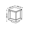 Наземный низкий светильник Italline  IT7015