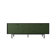 Комод две дверки и четыре ящика "Emerson" арт EM19/green/L 250_100_Array