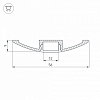 Профиль для ступеней Arlight ARH-FLAT-2000 ANOD 016149 100_100_1887073