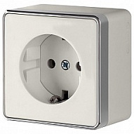 Розетка с заземлением Werkel Gallant (слоновая кость) W5071003 500_191_2296765